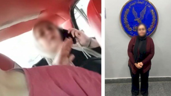 شتمته ونزلت جري من العربية.. القبض على صاحبة فيديو السيارة بالإسكندرية