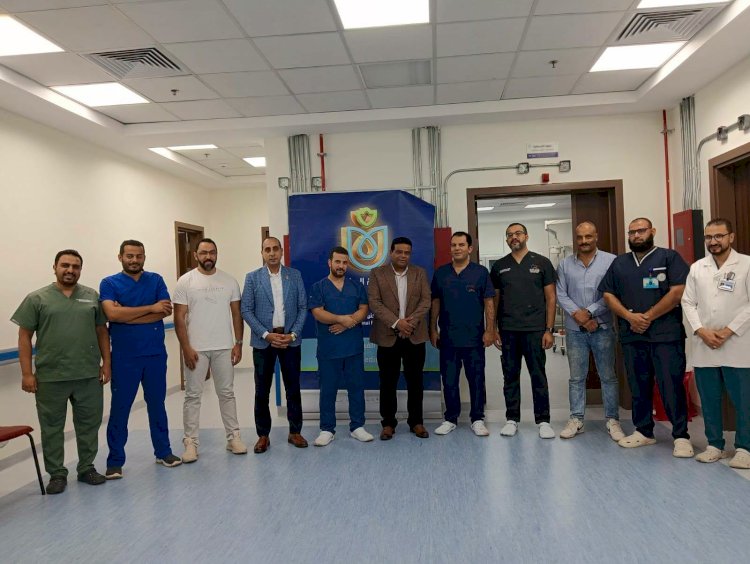 الرعاية الصحية: توسيع الصمام الرئوي بالبالون عن طريق القسطرة لطفل يبلغ 14 عامًا بمجمع الفيروز الطبي بجنوب سيناء