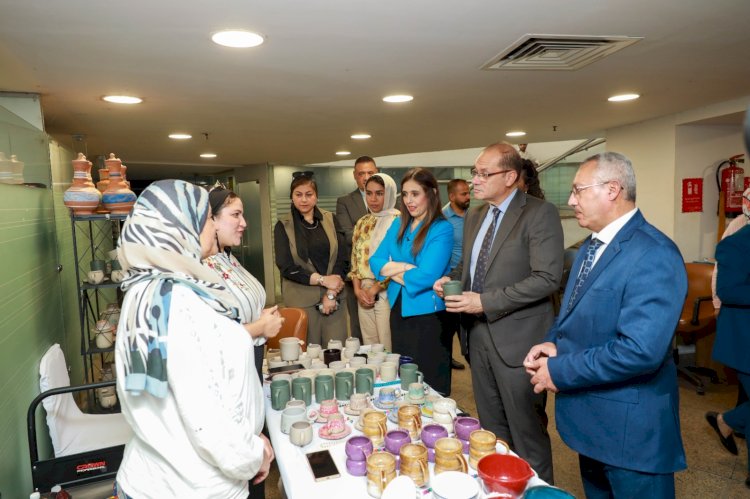 البنك الزراعي المصري ينظم بازار "العودة للمدارس" ضمن مبادرة "التمكين -خطوة" تحت رعاية البنك المركزي المصري