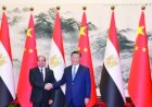 البيان المشترك بين مصر والصين حول مواصلة تعميق علاقات الشراكة الاستراتيجية