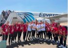 وصول بعثة منتخب مصر لشباب كرة اليد أبطال أفريقيا إلى القاهرة