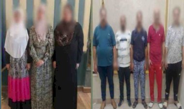 ضبط 8 أشخاص بتهمة التعدي بالضرب على سيدات بسبب خلافات الجيرة بالدقهلية