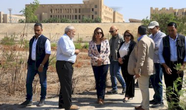 وزيرة التنمية في جولة مفاجئة لتفقد عددًا من مراكز الوعي البيئي ومقر الوزارة بالمعادي للوقوف على مستوى الأداء واحتياجات التطوير