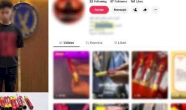 ضبط طالب بالوراق أدار صفحة على مواقع التواصل لترويج الألعاب النارية