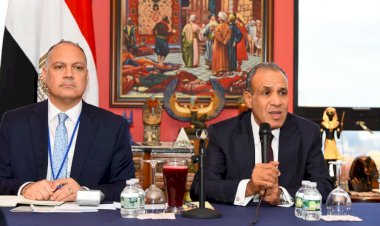 وزير الخارجية يلتقي أبناء الجالية المصرية في نيويورك