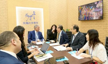 وزير السياحة يبحث مع رئيس الرابطة اليابانية لوكلاء السفر زيادة الحركة السياحية الوافدة من اليابان