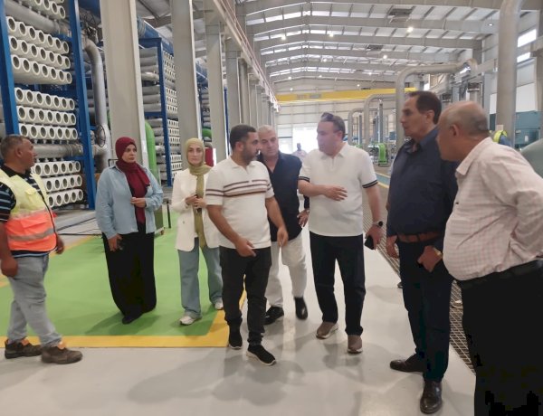 إجراءات مكثفة لاستعادة التشغيل الكامل لمحطة تحلية الكيلو 17 وتأمين احتياجات شمال سيناء من المياه