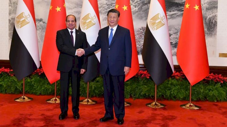 الرئيس السيسي يستقبل اليوم الرئيس الصيني شي جينبينج