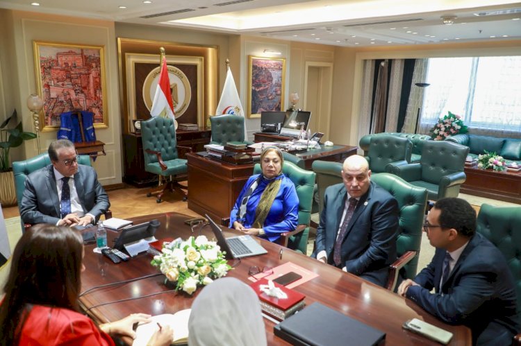 وزير الصحة يبحث ملفات التعاون مع رئيس الأمانة الفنية للمجلس الوطني للتعليم والبحث والابتكار
