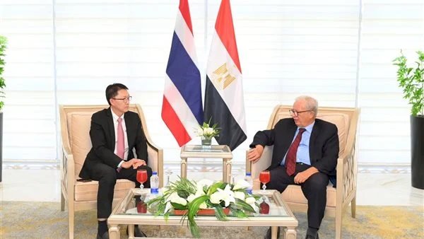 نائب رئيس الوزراء يستقبل النائب الثاني لرئيس مجلس النواب التايلاندي لبحث تعزيز التعاون بين البلدين
