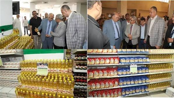 محافظ بنى سويف يتفقد المجمعات الاستهلاكية التابعة لوزارة التموين
