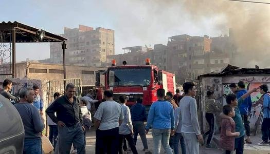 السيطرة على حريق داخل مخزن فى المحلة الكبرى