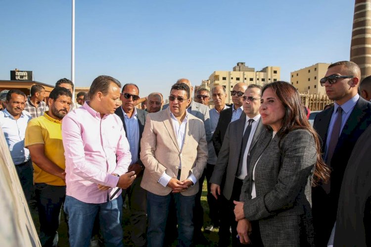 وزيرة الإسكان تتفقد أعمال التنمية ورفع الكفاءة بمنطقة «بيت الوطن» بمدينة القاهرة الجديدة