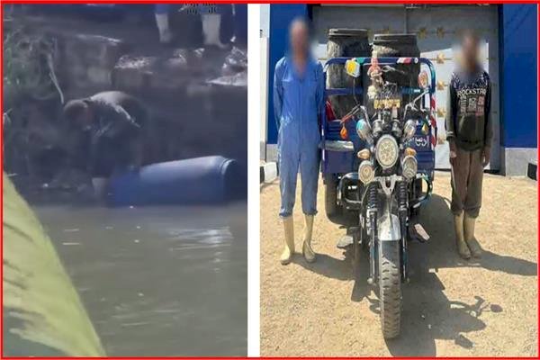 الداخلية تكشف حقيقة فيديو إلقاء زيوت طعام فى مصرف مائى بسوهاج