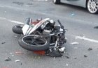 إصابة شخصين إثر انقلاب دراجة نارية على طريق دكرنس - شربين بالدقهلية
