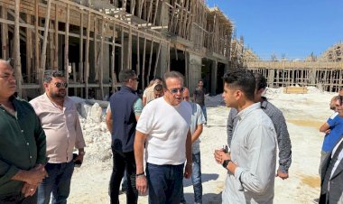 وزير الصحة يتفقد مشروع إنشاء مستشفى العلمين الجديدة ويؤكد الالتزام بالجدول الزمني