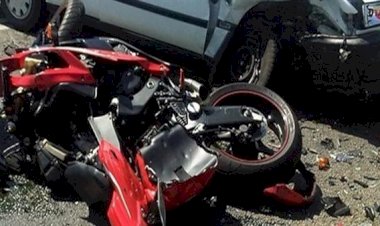 من بينهم طفل.. إصابة 3 أشخاص في انقلاب دراجة نارية بطريق جمصة
