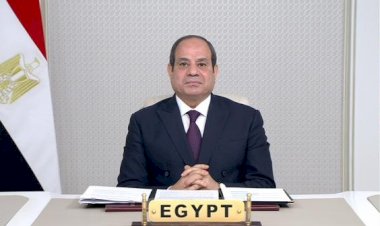 الرئيس السيسى يوفد مندوبًا للتعزية