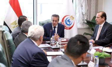 وزير الصحة يستقبل وفد شركة هواوي لتعزيز التعاون المشترك بالقطاع الصحي .