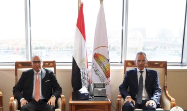 وزير شئون المجالس النيابية يستقبل رئيس مجلس الدولة لبحث سبل تعزيز التعاون المشترك وتوطيد العلاقات