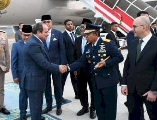 الرئيس السيسي يلتقي غدا رئيس إندونيسيا في القصر الرئاسي"ميرديكا"بجلسة مباحثات ثنائية