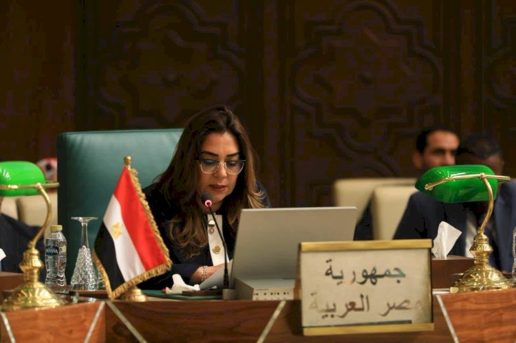 وزيرة التنمية المحلية تلقي كلمة مصر في افتتاح الدورة الـ37 لمجلس الوزراء العرب لشؤون البيئة