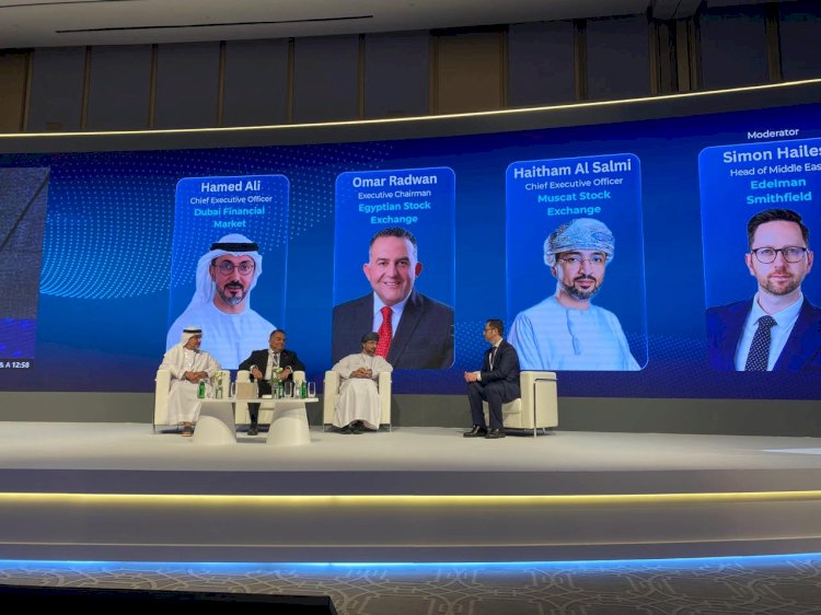 رئيس البورصة المصرية يستعرض تطورات السوق وفرص جذب الاستثمارات الأجنبية خلال مؤتمر «MEIRA» بدبي