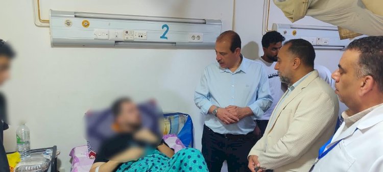 نائب وزير الصحة يجري جولة تفقدية على المنشآت الصحية بشمال سيناء