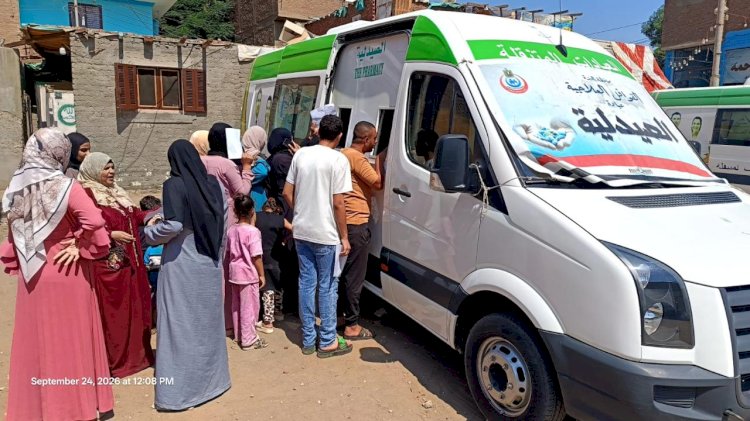الصحة تقدم 5667 خدمة طبية مجانية لأهالي جزيرة الوراق عبر 6 قوافل أسبوعية