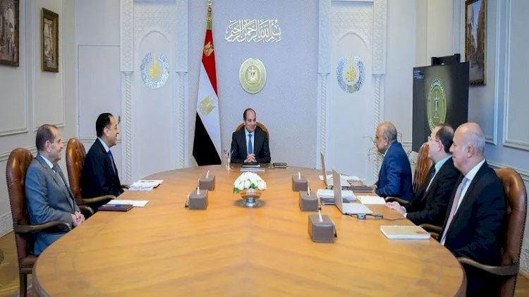 عاجل.. الرئيس السيسي يجتمع مع رئيس الوزراء ووزيرا الكهرباء والمالية